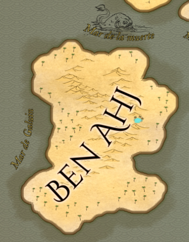Mapa de Ben Ahj