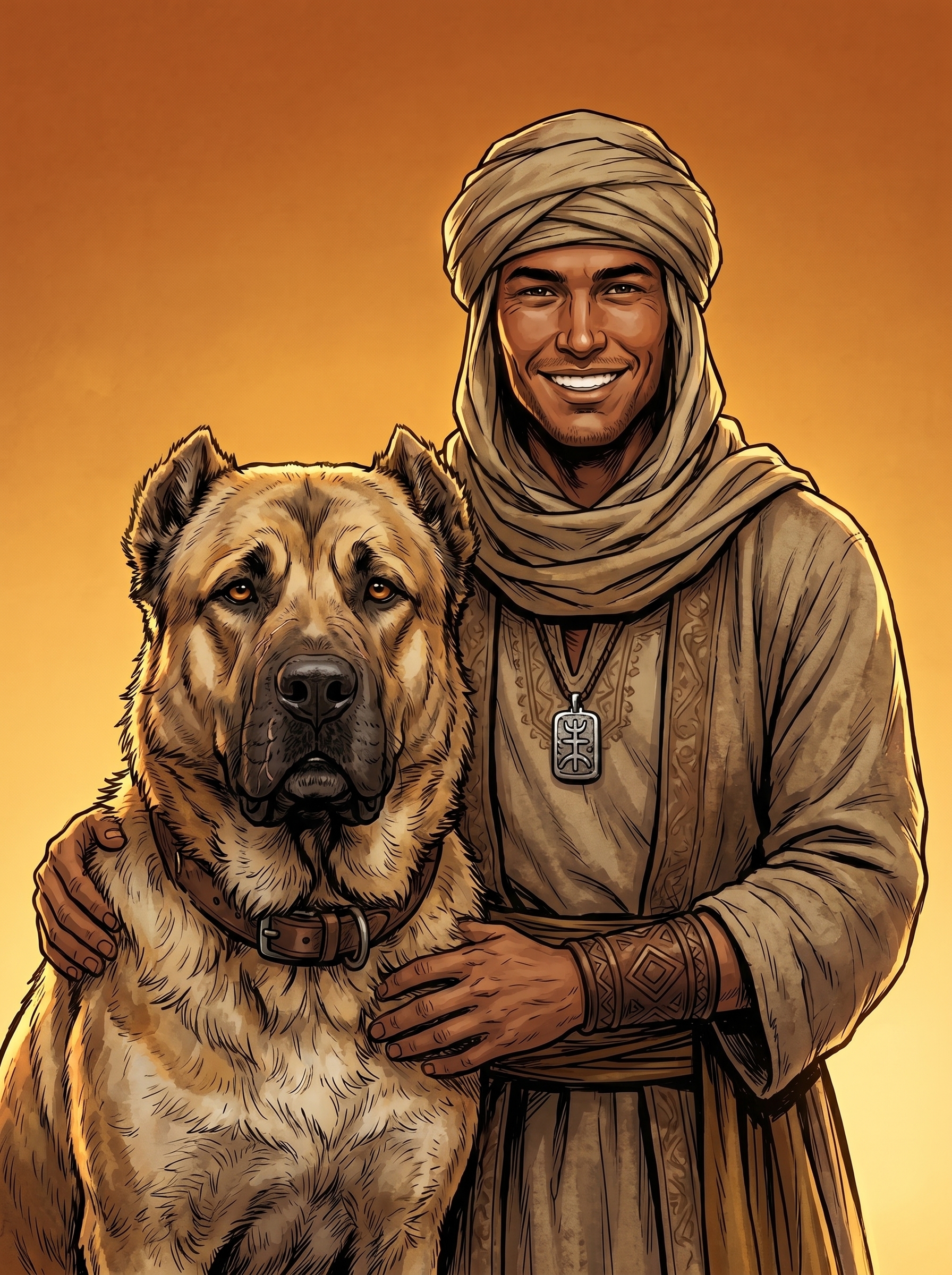 Retrato de Gharib